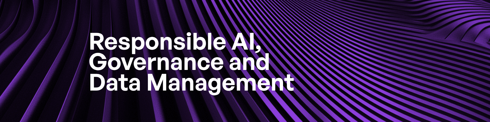 Responsible AI, Governance and Data Management